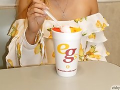 8 pictures - Brandy Gila Brain Freeze At Eegees