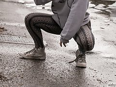 8 pictures - Keira Croft In Butt Socks